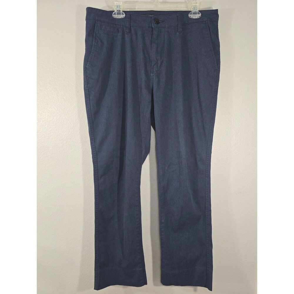 Quiksilver Navy Chino Pants bootcut Men's 33 x 28 Regular workwear gorpcore AQ